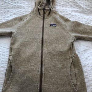 Girls hooded fleece jacket